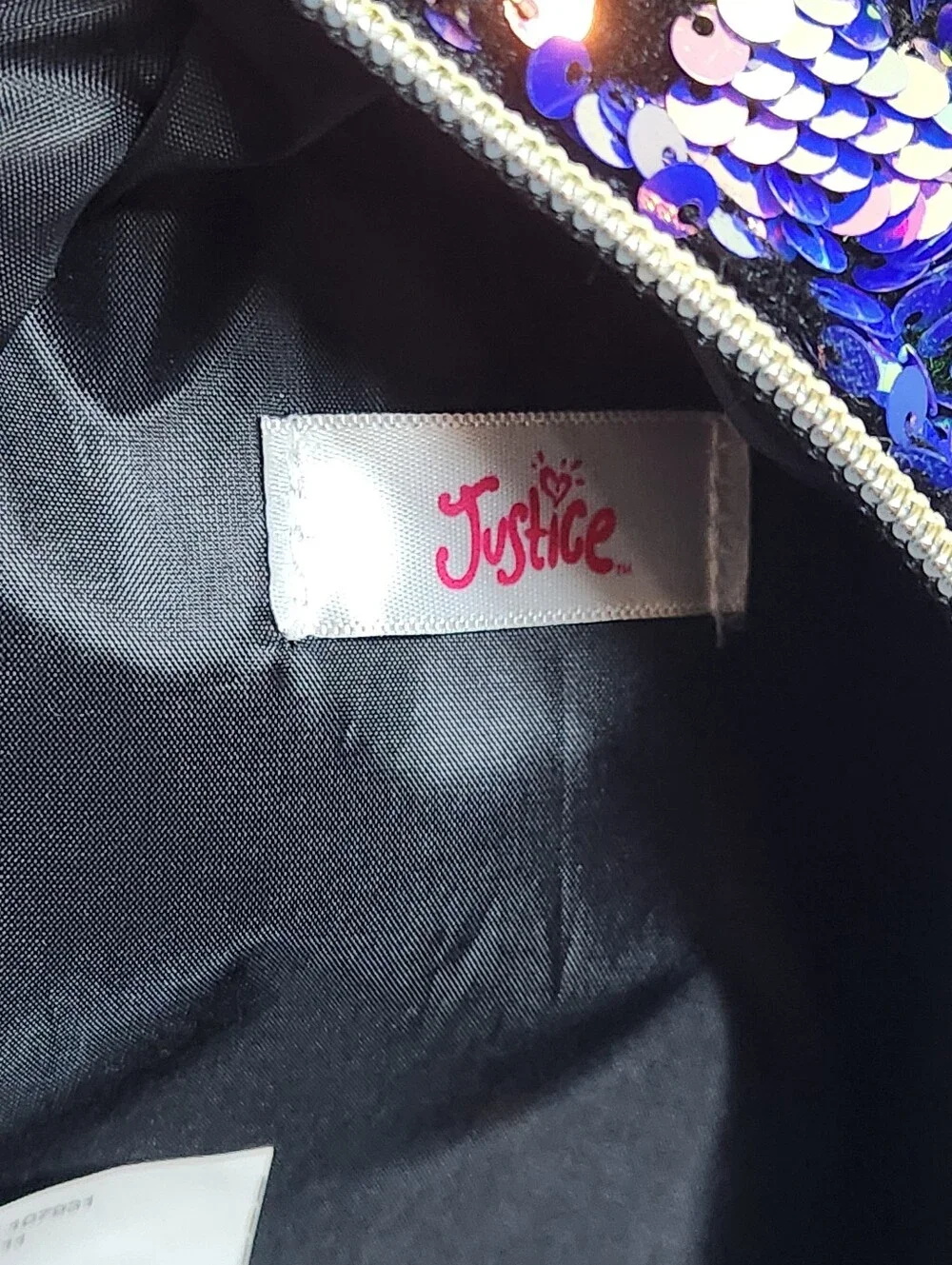 Justice Sequin/Monogramm 